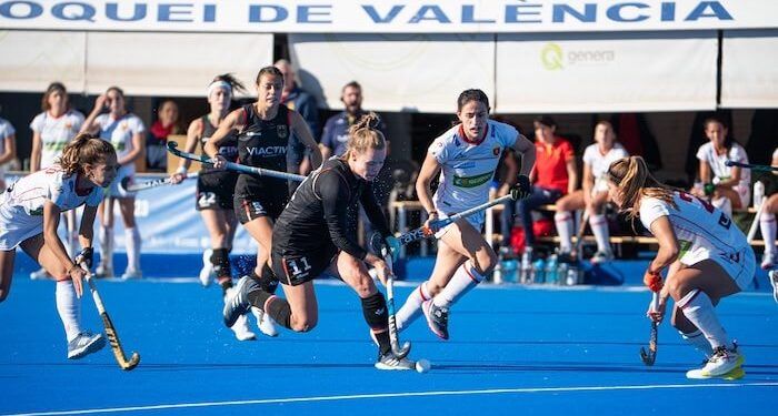 Las Redsticks empataron ante Alemania en una nueva jornada del V Naciones