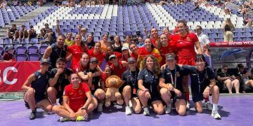 España cedió ante Fiji y acabó octava en la Series Mundiales de rugby seven de Valladolid