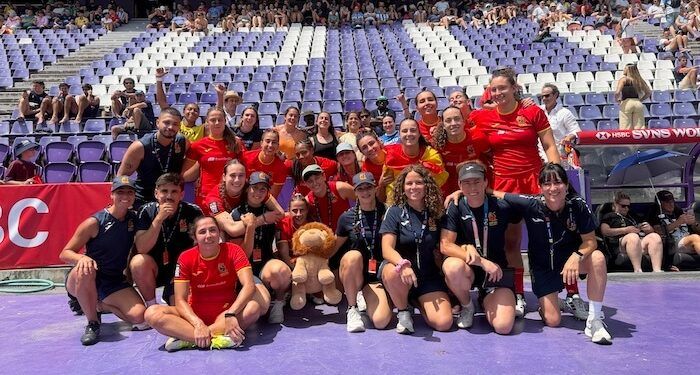 España cedió ante Fiji y acabó octava en la Series Mundiales de rugby seven de Valladolid