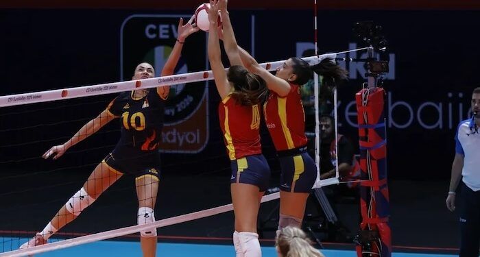 España encajó una derrota ante Rumanía y concluyó su participación en el EuroVolley 2026