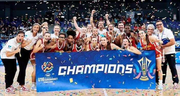 España redondeó un campeonato de Europa U16 de ensueño con el oro tras ganar a Eslovenia