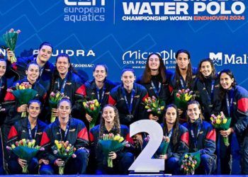 España, subcampeona de Europa de waterpolo