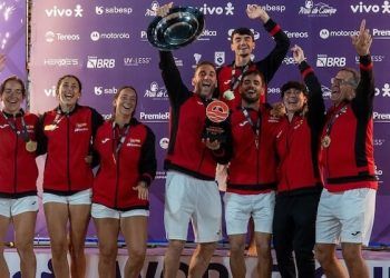 España hizo historia al proclamarse por primera vez campeona del Mundo de tenis playa