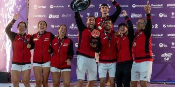 España hizo historia al proclamarse por primera vez campeona del Mundo de tenis playa