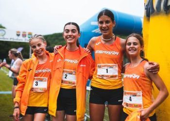 España logró el oro por equipos trail running y Marina Pujalte una plata en la Copa Internacional
