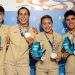 El equipo español de triatlón logró la plata en el relevo mixto de los Juegos Mediterráneos