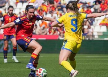 España construyó un solvente triunfo ante Ucrania