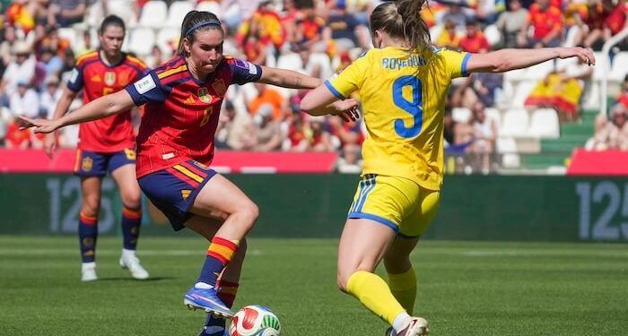 España construyó un solvente triunfo ante Ucrania