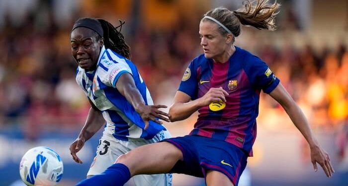 El Barça se impuso al Espanyol en el derbi barcelonés en la Liga F