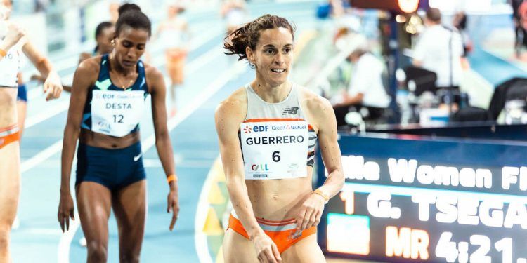 Esther Guerrero bate el récord de España de la milla con 4:28.54 en Liévin