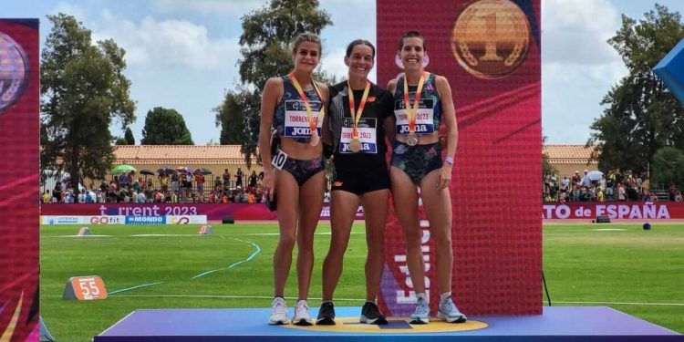 Stancev, oro, Ferrando, plata, y Caballero, bronce, en la altura del campeonato de España