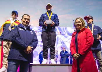 Iker Múgica y Olha Lubianska, campeones de la XVI Euromarina Optimist Torrevieja