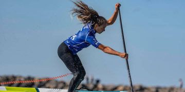 Duna Gordillo y Elene Etxeberría logran sendas platas en el Euro SUP 2022