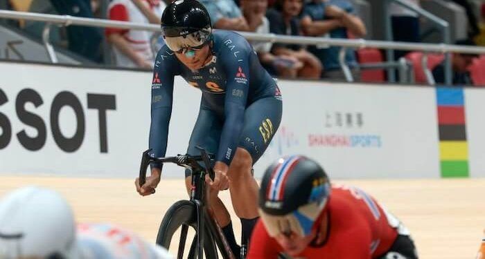 Eva Anguela acabó décimo cuarta en el ómnium del Mundial de ciclismo en pista de Shanghái