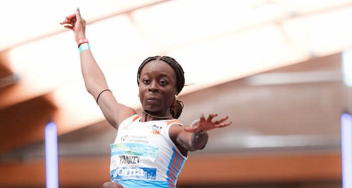 Carmen Rosales, campeona de España de longitud