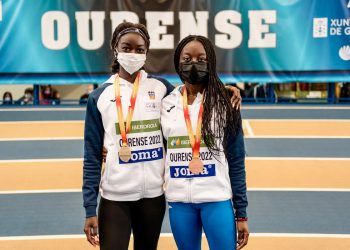 La saltadora Fátima Diame logra su quinto título nacional en pista cubierta