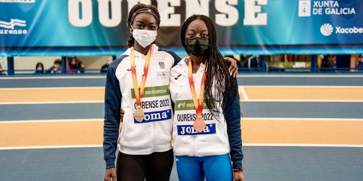 La saltadora Fátima Diame logra su quinto título nacional en pista cubierta