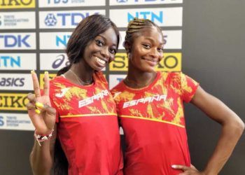 Fátima Diame se metió en la final de longitud en Budapest