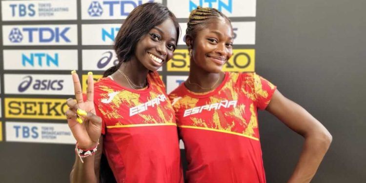 Fátima Diame se metió en la final de longitud en Budapest