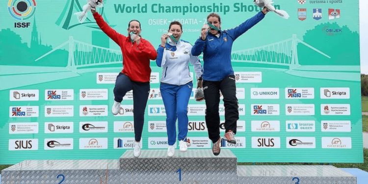 Fátima Gálvez logra la plata mundial en foso olímpico