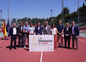 La Pirámide RFET by Mapfre presenta la mayor estructura de torneos de tenis del mundo