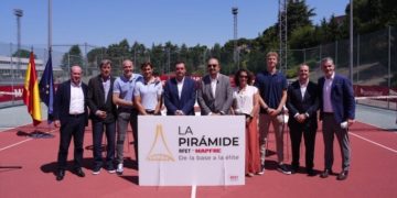 La Pirámide RFET by Mapfre presenta la mayor estructura de torneos de tenis del mundo