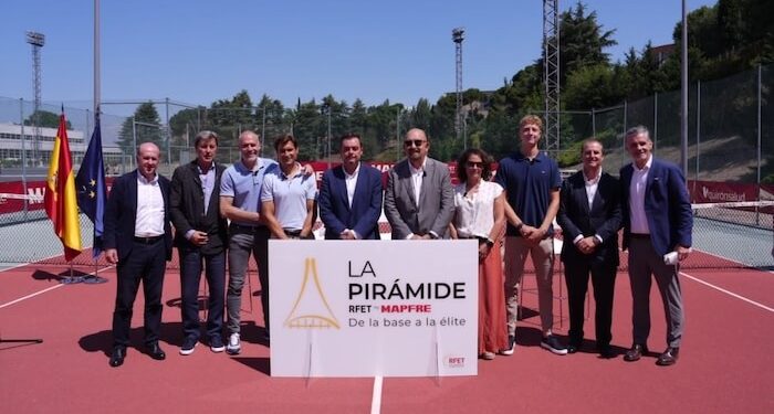 La Pirámide RFET by Mapfre presenta la mayor estructura de torneos de tenis del mundo
