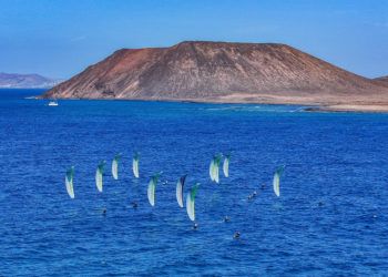 Fuerteventura pondrá a prueba a la élite del kitefoil antes de París 2024