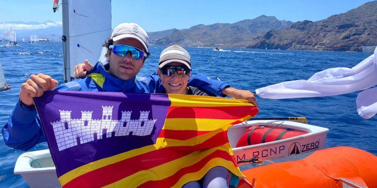 Tim Lubat, campeón de la Copa de España de Optimist