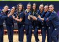 El conjunto español de gimnasia rítmica logró un oro y una plata en la Copa del Mundo de Bakú