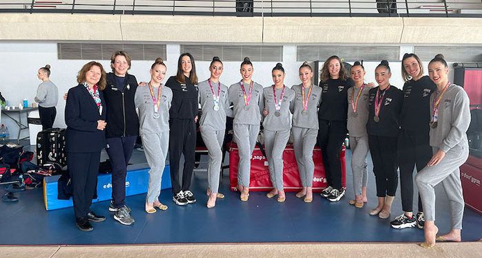 Oro, plata y bronce para la gimnasia rítmica a nivel internacional