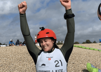 Gisela Pulido consiguió la octava plaza olímpica para España en Formula Kite Femenino