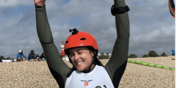 Gisela Pulido consiguió la octava plaza olímpica para España en Formula Kite Femenino