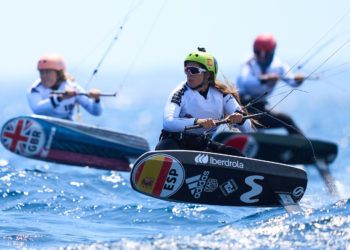 Gisela Pulido comienza el Campeonato del Mundo de Formula Kite en séptima posición
