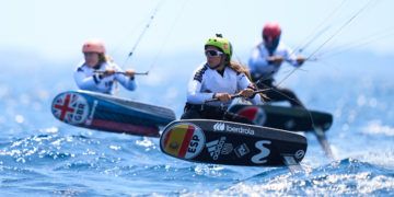 Gisela Pulido comienza el Campeonato del Mundo de Formula Kite en séptima posición