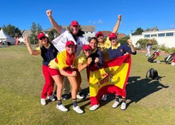 España logra el cuarto bronce de la historia en el Europeo absoluto femenino por equipos de golf