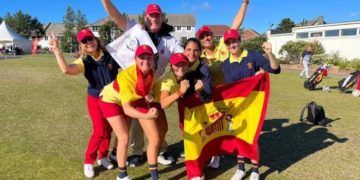 España logra el cuarto bronce de la historia en el Europeo absoluto femenino por equipos de golf