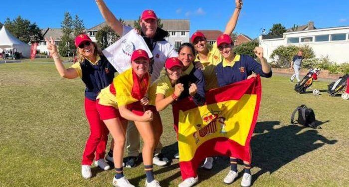 España logra el cuarto bronce de la historia en el Europeo absoluto femenino por equipos de golf