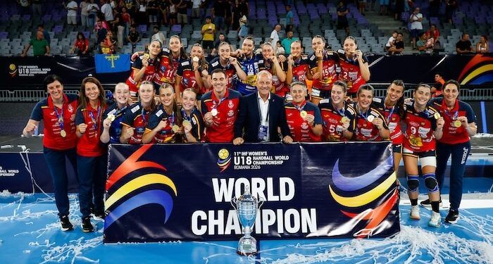 Las Guerreras juveniles, campeonas del mundo