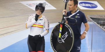 Helena Casas, en keirin, se quedó al borde de la clasificación para los Juegos Olímpicos de París