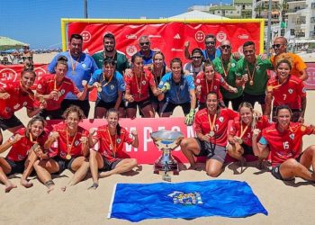 El Higicontrol logró el campeonato nacional de fútbol playa de Primera División Femenina