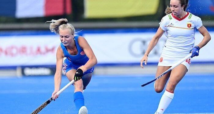 Las Redsticks junior empatan ante Países Bajos