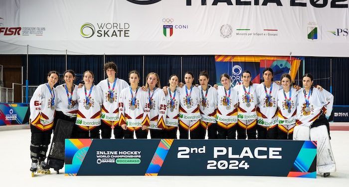 La selección de hockey línea, subcampeona mundial
