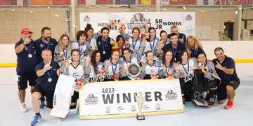 España conquista Europa desde el hockey línea