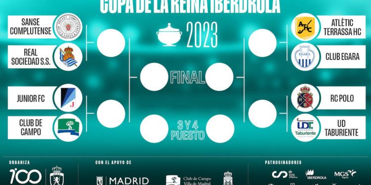 Así queda el cuadro hacia el título de la Copa de la Reina de hockey