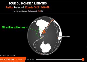 Alex Pella, a mil millas de cabo Hornos