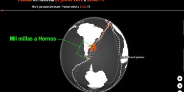 Alex Pella, a mil millas de cabo Hornos