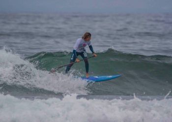 Iballa Ruano revalida el título de campeona de España de SUP Olas