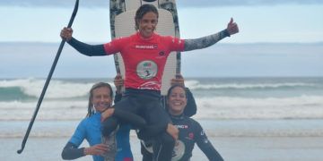 Iballa Ruano revalidó su título como campeona de España de SUP Olas 2024