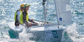 Bruna Patricio y Juliana Duque lideran el Mundial de Snipe Femenino